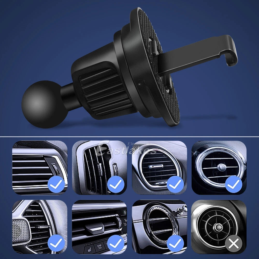 Vent clip and vent-shape compatibility illustration