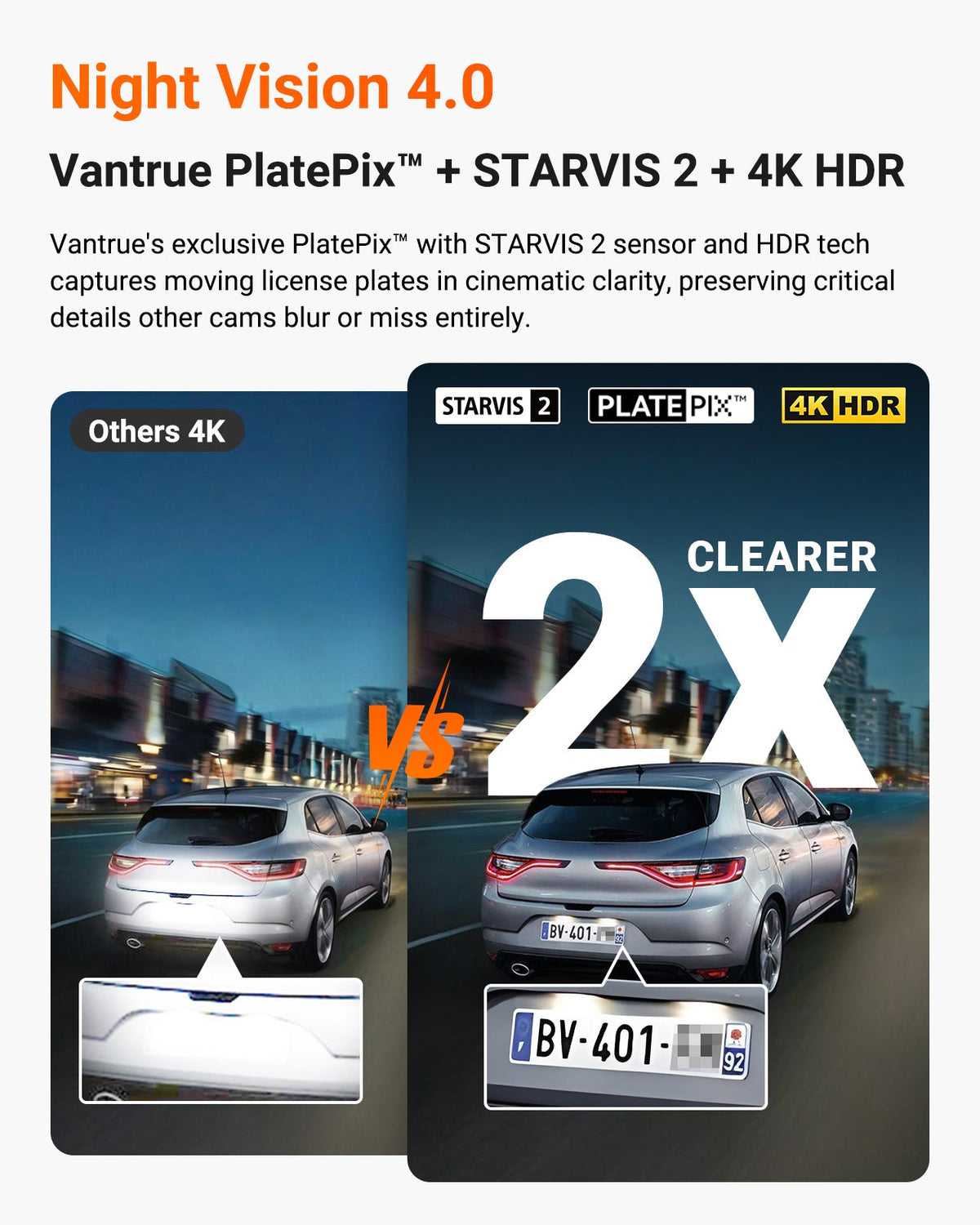 Vantrue N4 Pro S night HDR manufacturer illustration